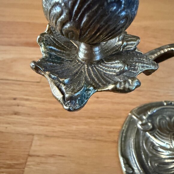 Vintage Brass Candelabra - Picture 5 of 10